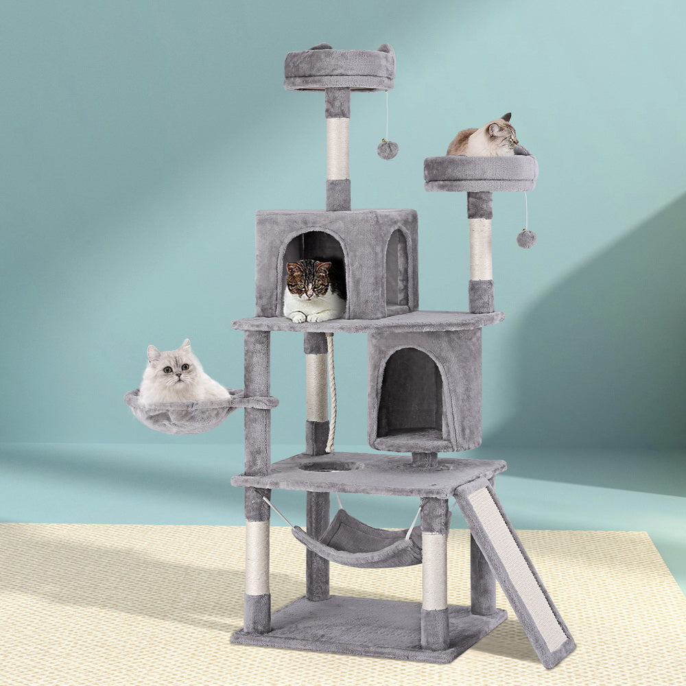 i.Pet Cat Tree 161cm Grey