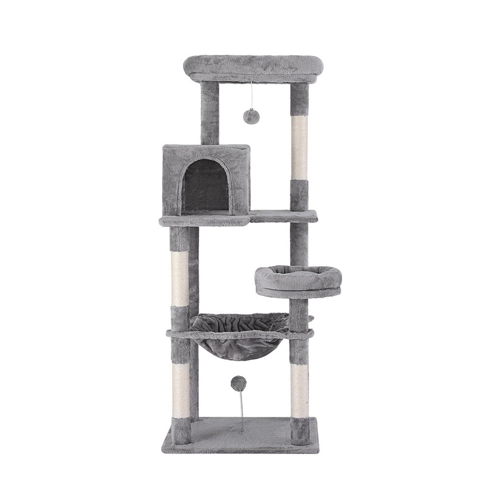 i.Pet Cat Tree 143cm Grey