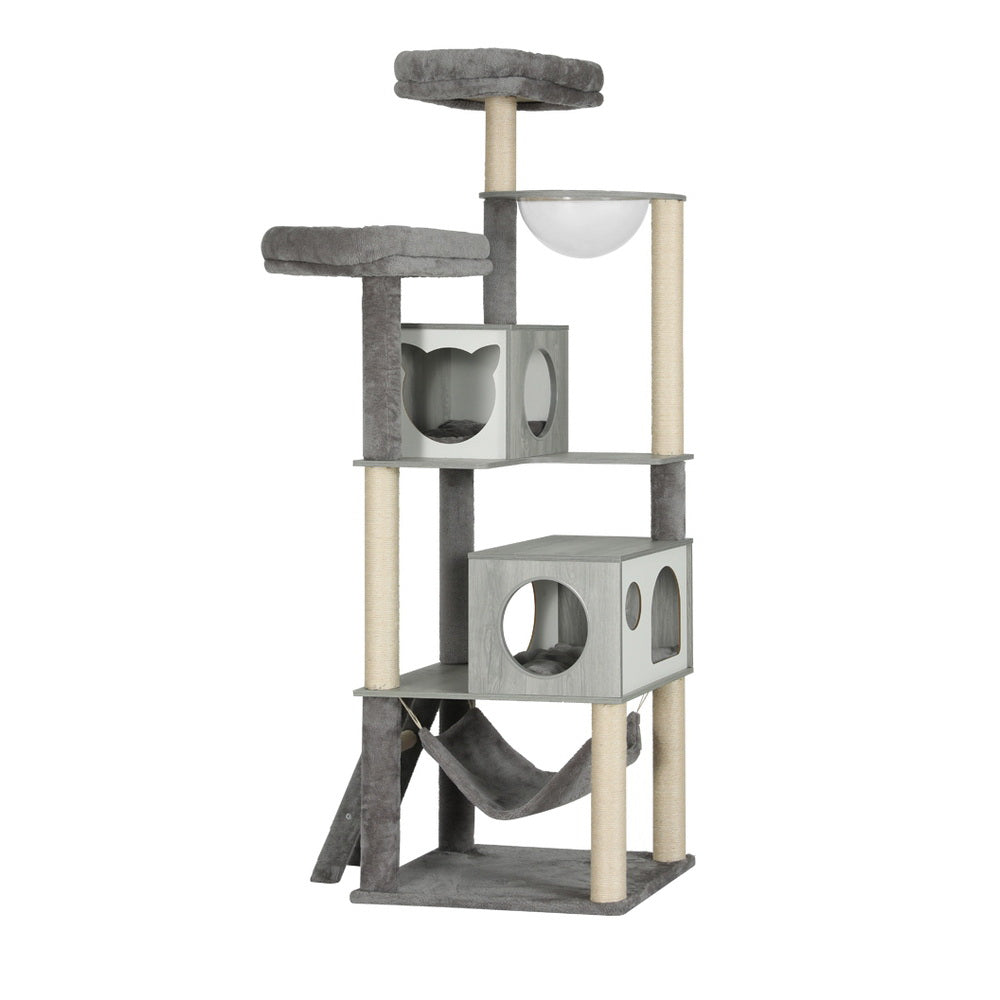 i.Pet Cat Tree 178cm Wooden Ladder