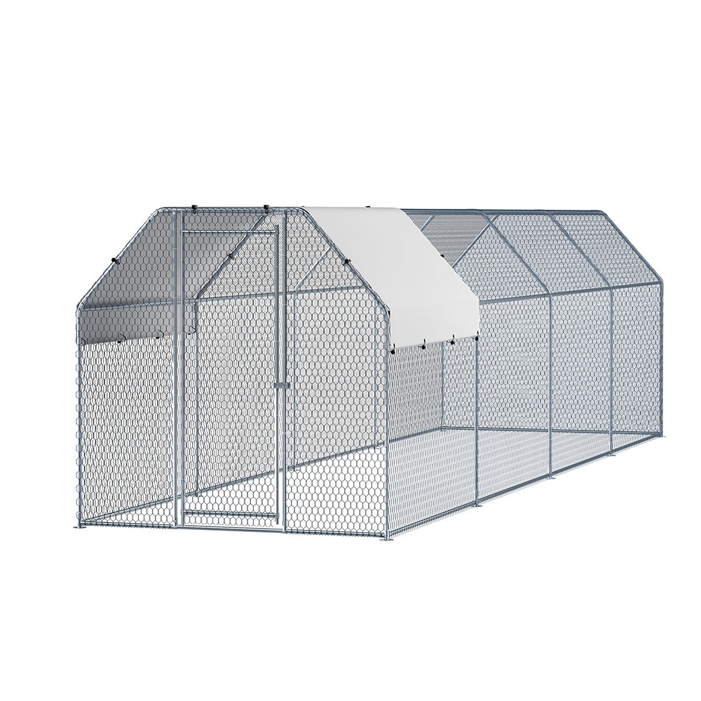 i.Pet Chicken Coop Cage House Cover 2mx8mx2m