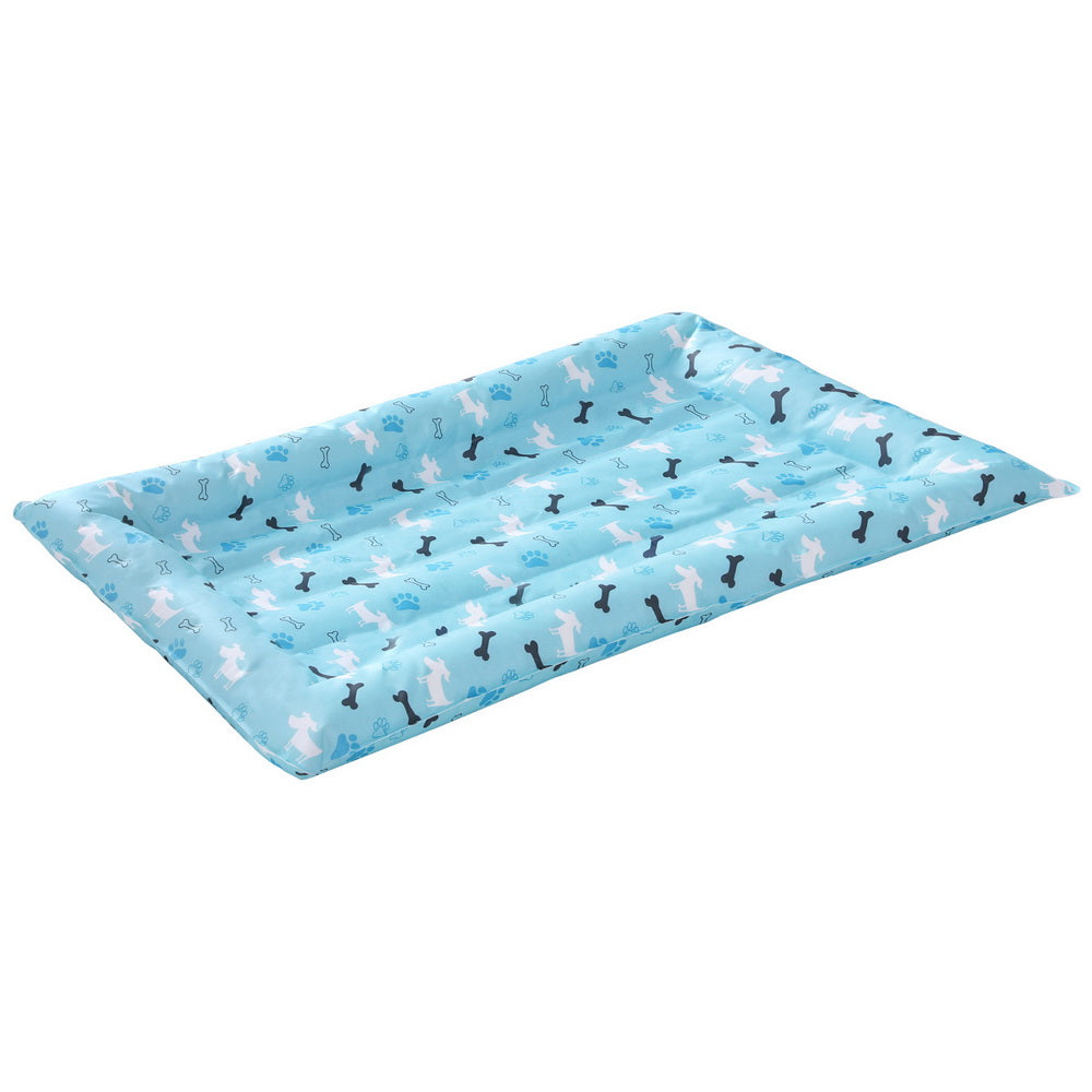 i.Pet Pet Cooling Mat Gel Large Bed - Blue