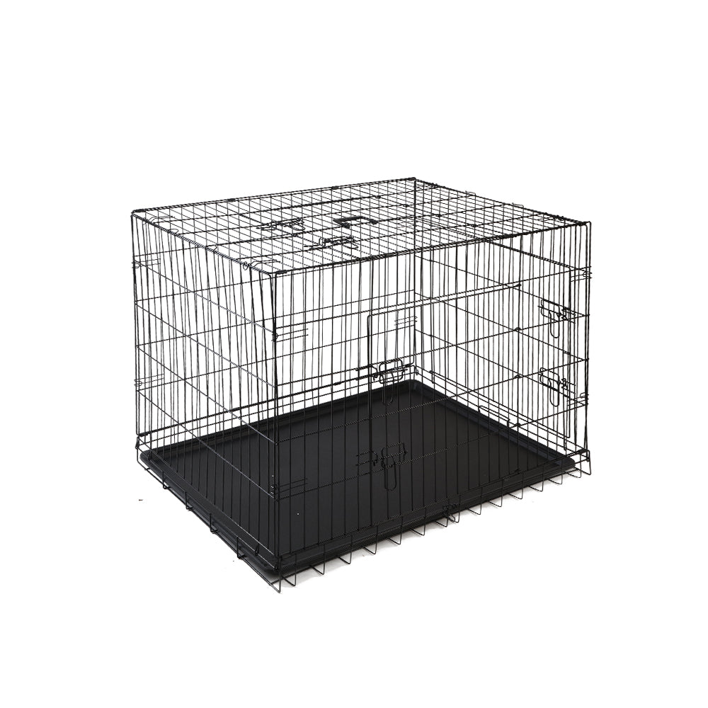 i.Pet 48 Inch Portable 3 Doors Dog Cage