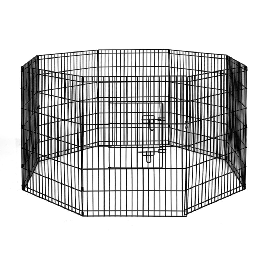 i.Pet 2x 36 Inch 8 Panel Pet Dog Playpen