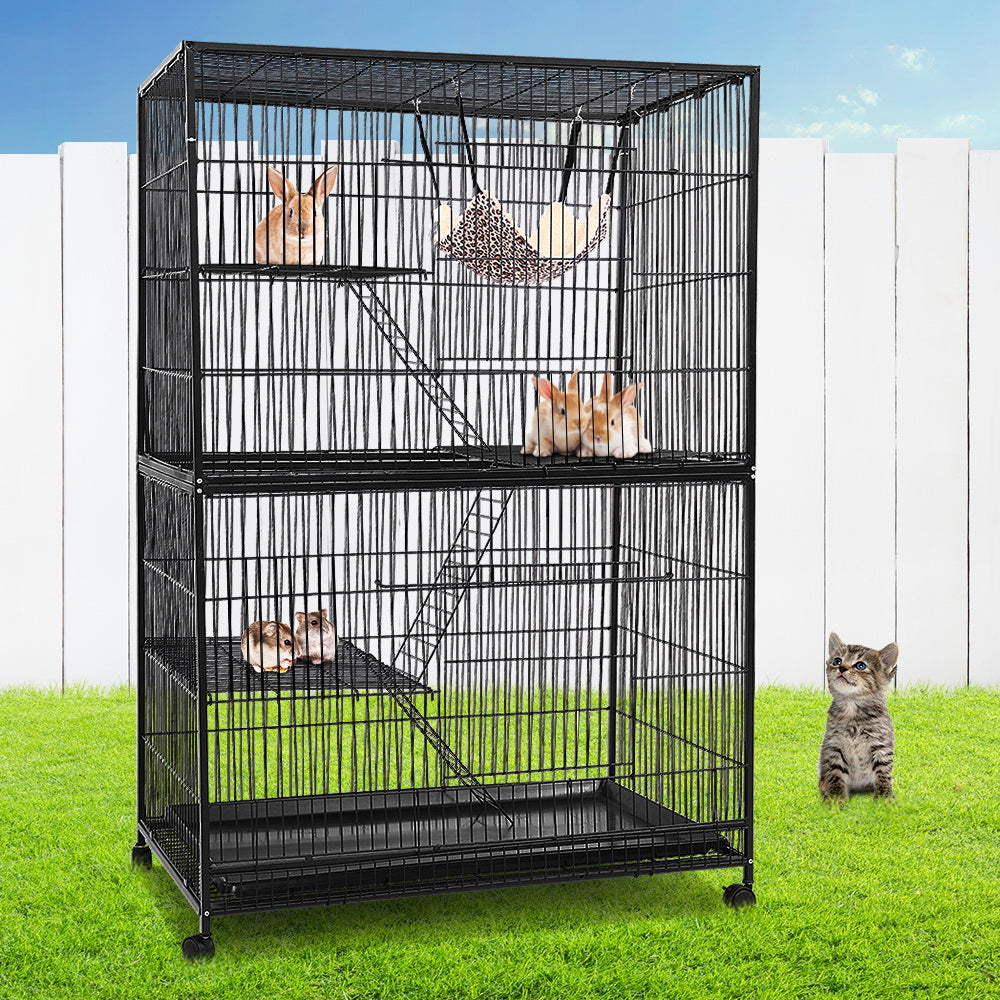 i.Pet 4 Level Rabbit Cage 142CM