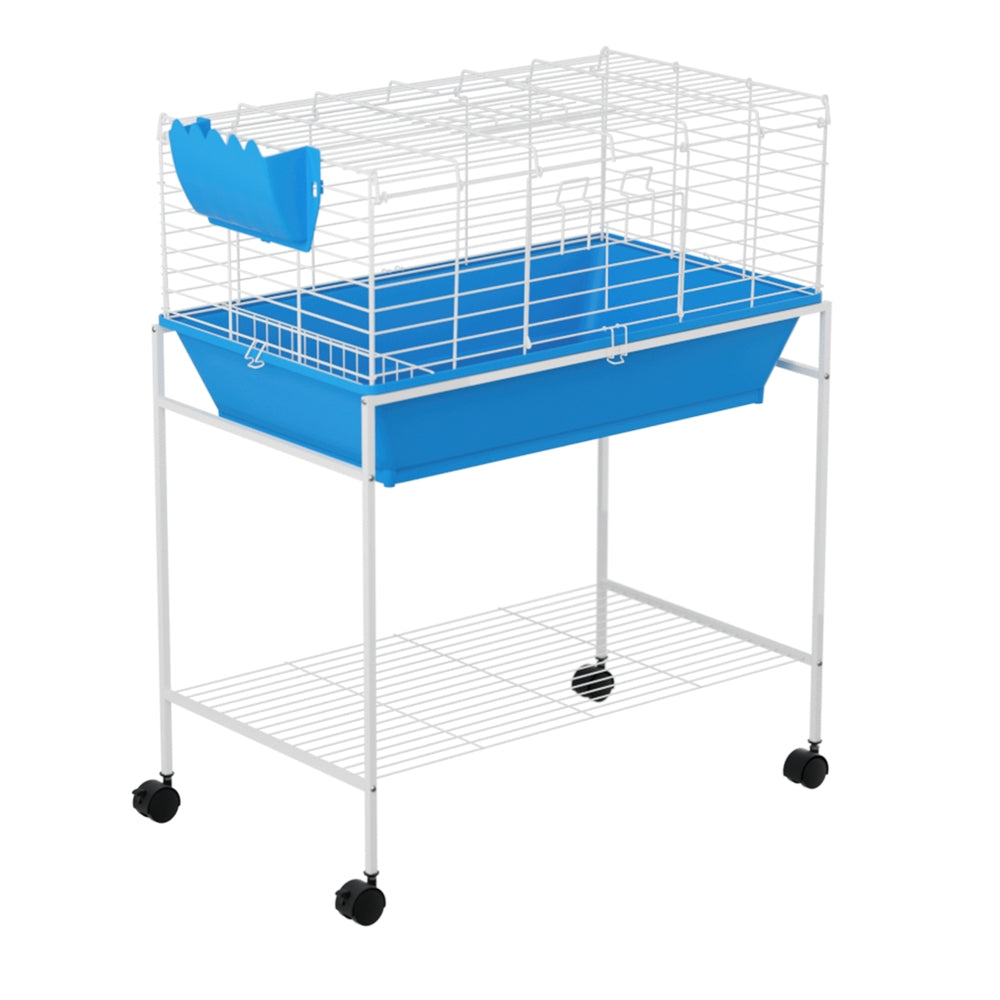 i.Pet Pet Cage Hutch Blue