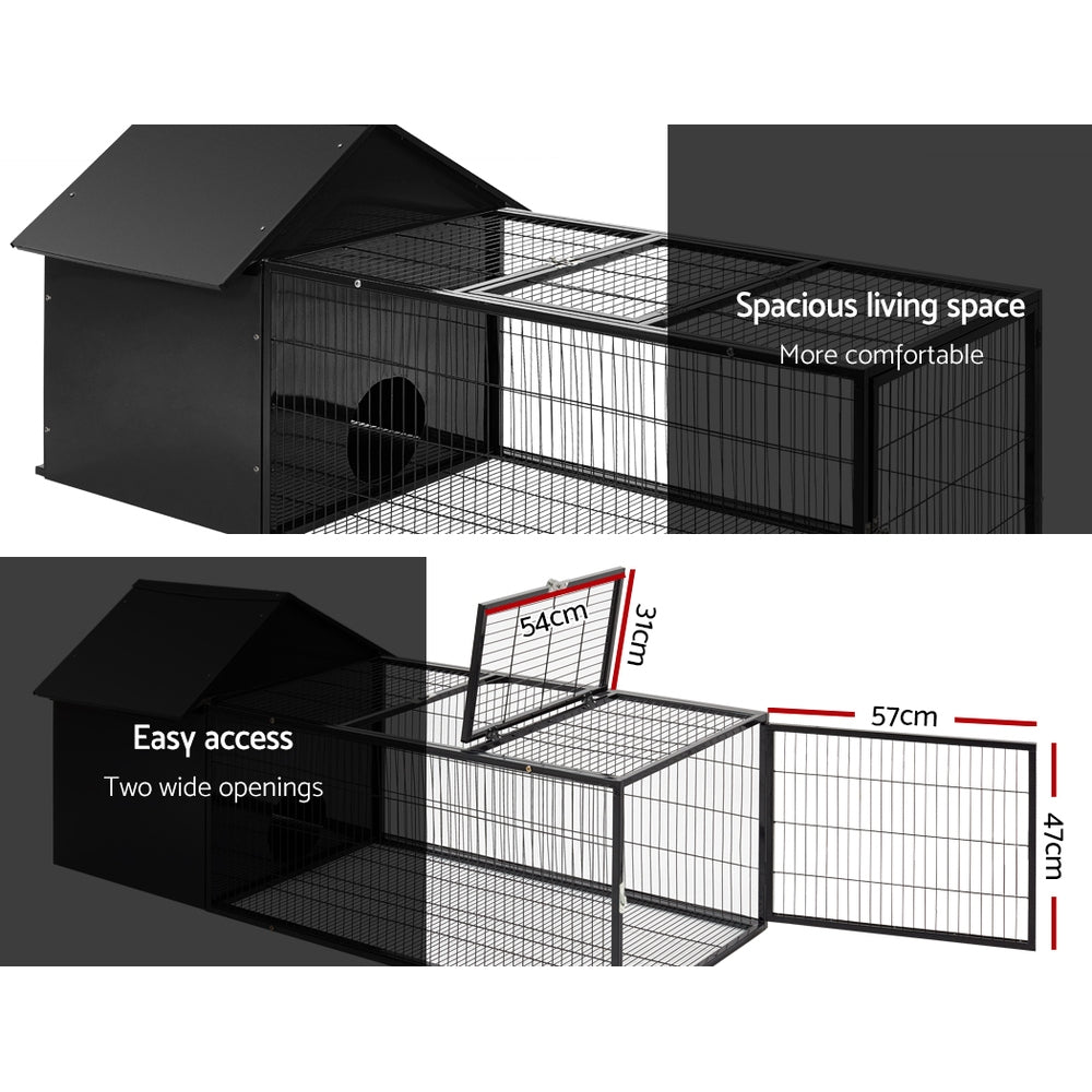 i.Pet Rabbit Cage 162CM