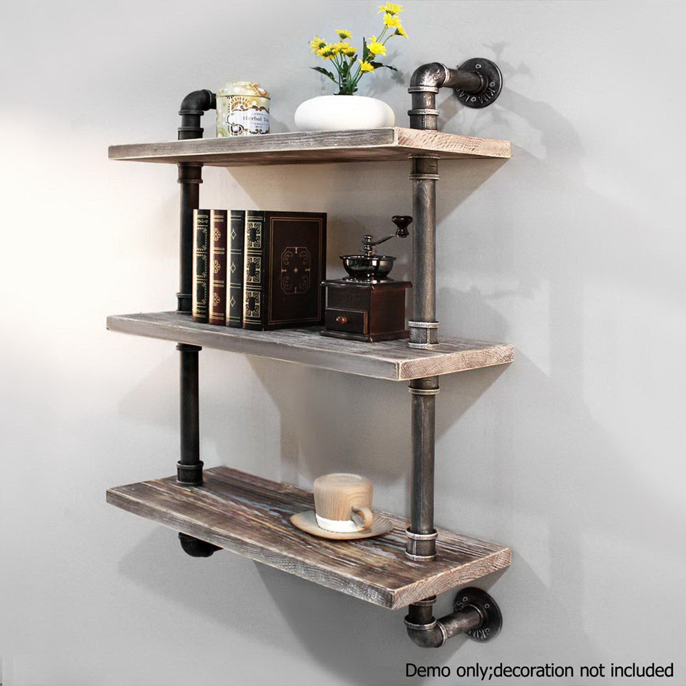 Artiss 3-Tier DIY Industrial Wall Shelves