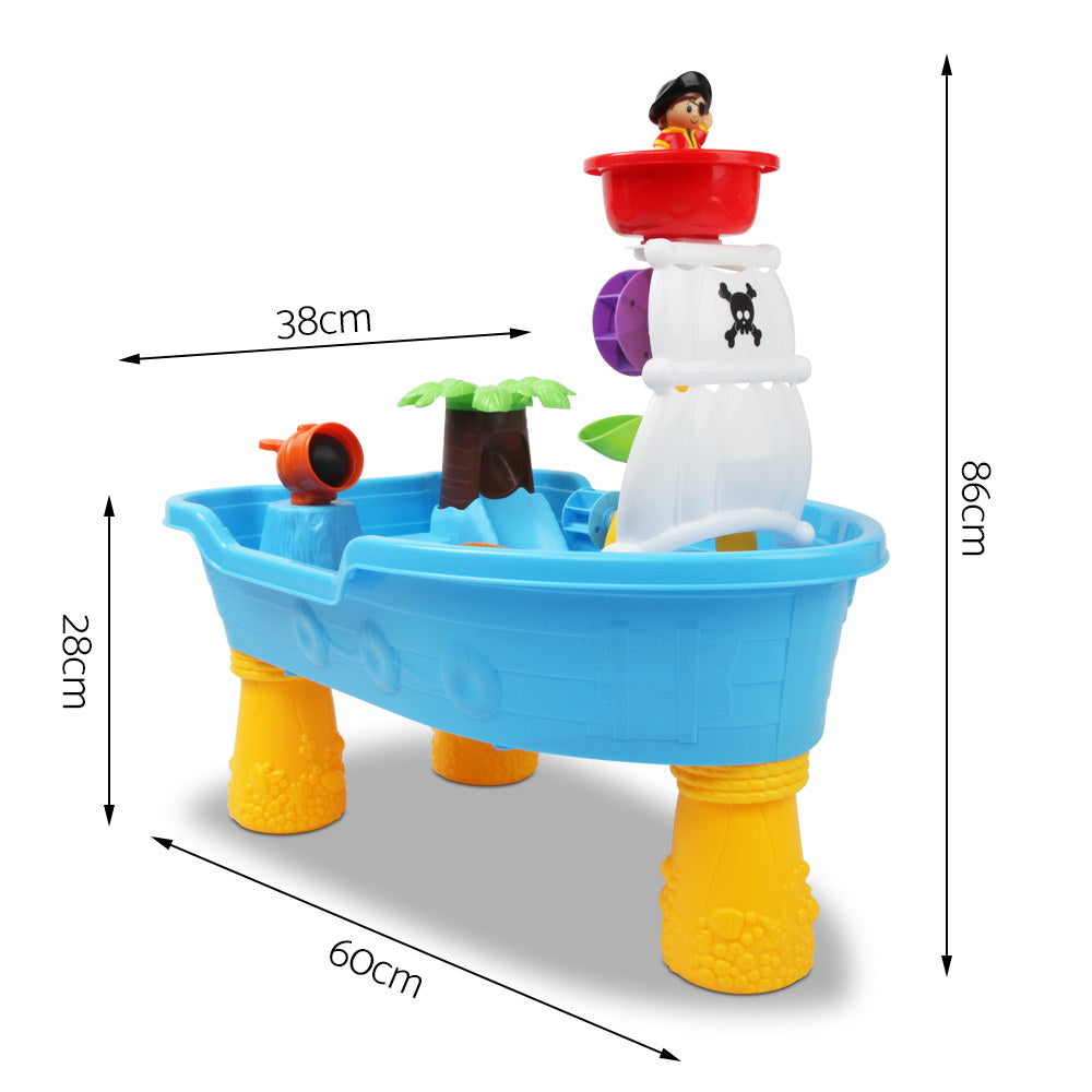 Keezi Outdoor Kids Pirate Ship Sandpit Toy