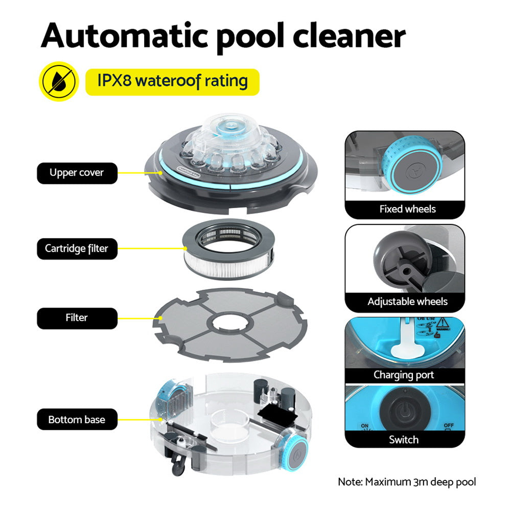 Aquabuddy Pool Cleaner Automatic Vacuum Robot