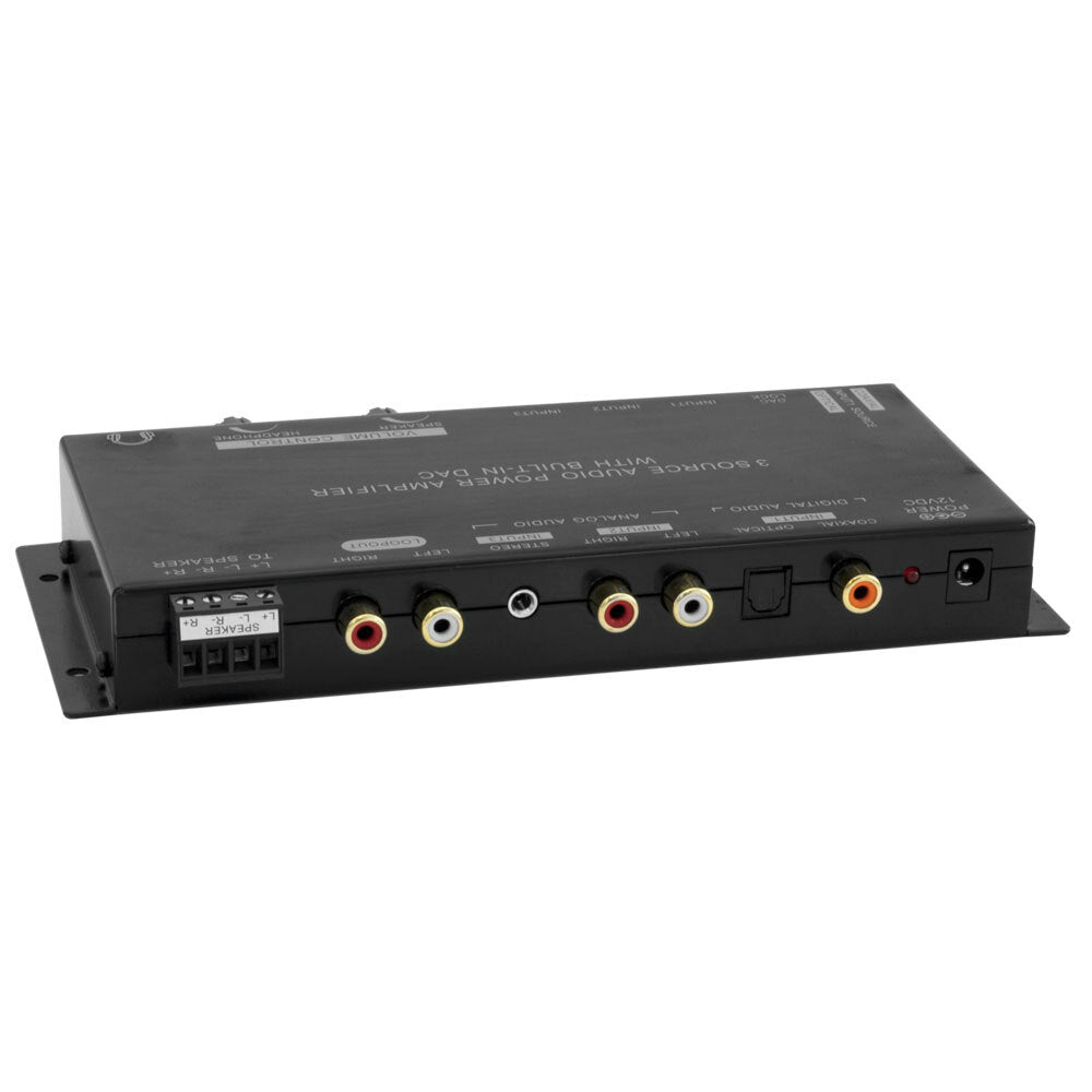 Pro2 Pro1299 3 Source Audio Power Amplifier w/ Built-In DAC Speaker Protection