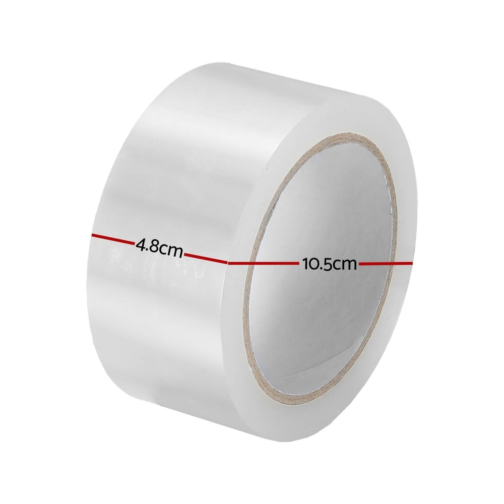 36 Rolls Packing Tape Transparent 48mmx75m