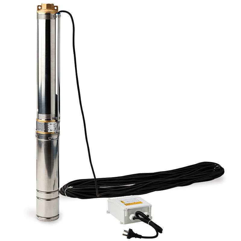 Protege 1HP Submersible Bore Pump Dirty Water Pumps Sewege Deep Well Irrigation Stainless Steel 240V