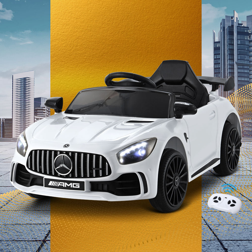 Mercedes-Benz Ride On Car Kids Electric White