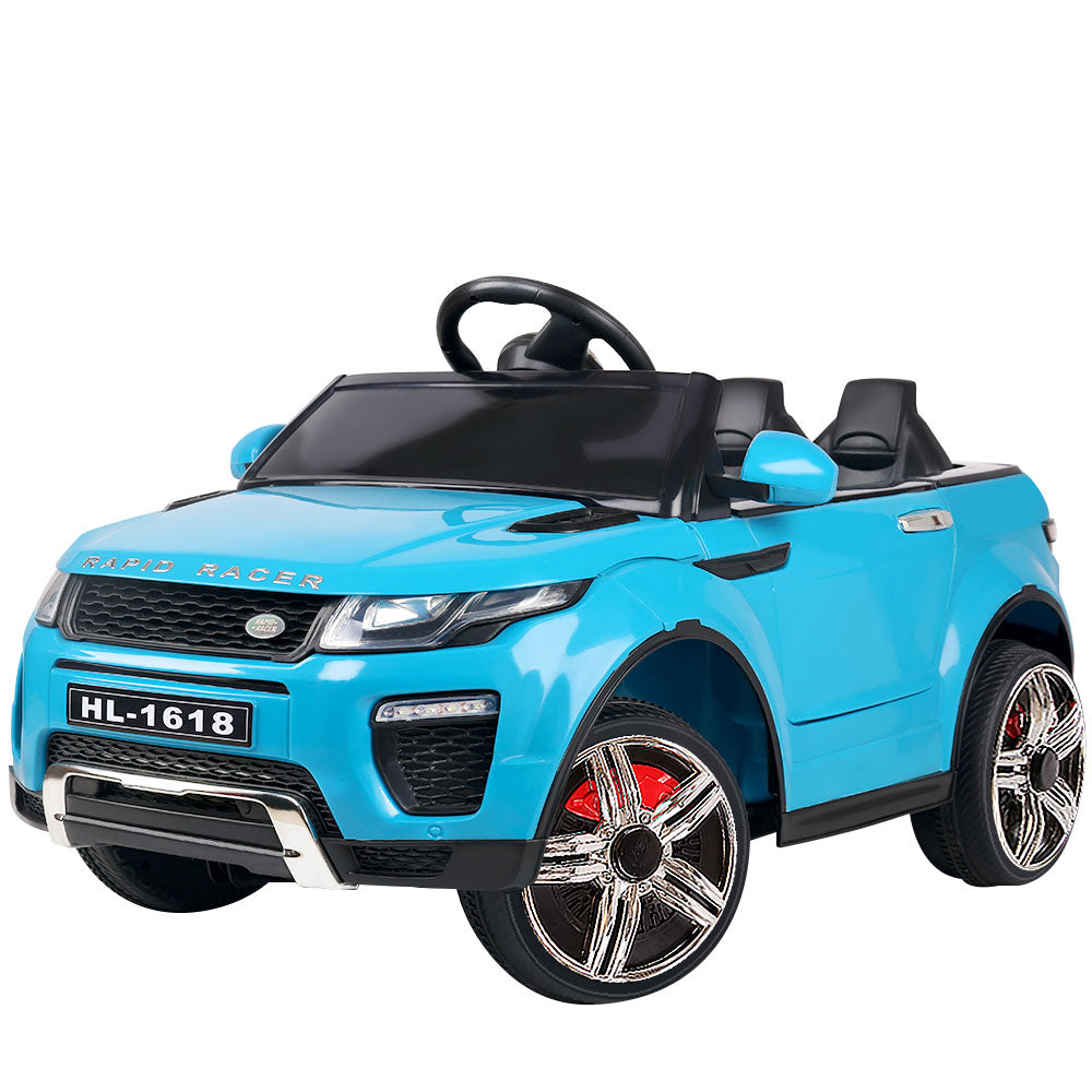 Rigo Electric Ride On Car 12V Battery SUV Blue