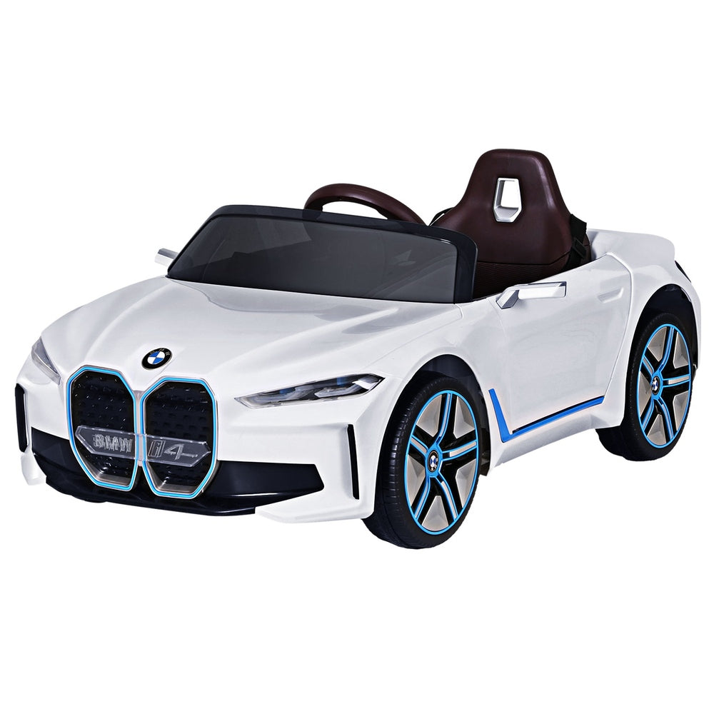 Rigo BMW Licensed Ride On Car I4 Sports 12V White