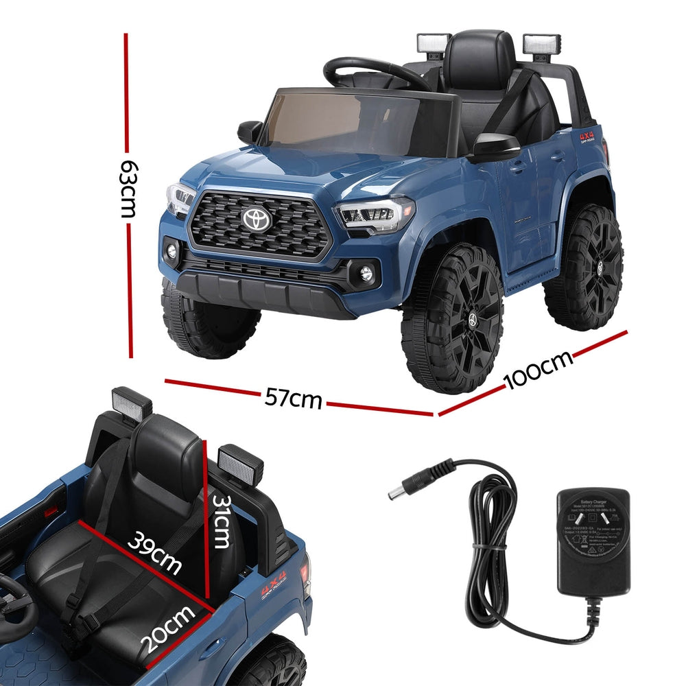 Rigo Kids Electric Ride On Car Toyota Tacoma 12V - Blue