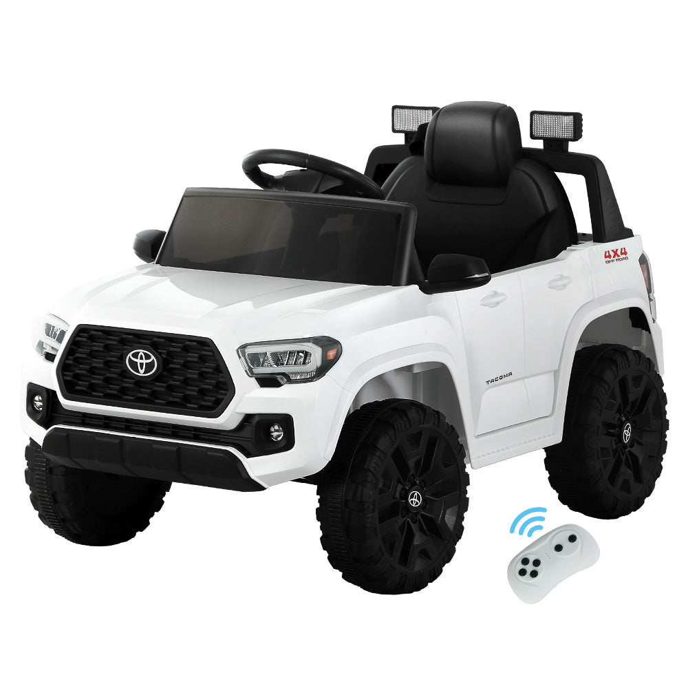 Toyota Ride On Car Kids Electric Jeep White