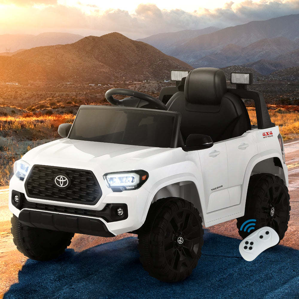 Toyota Ride On Car Kids Electric Jeep White