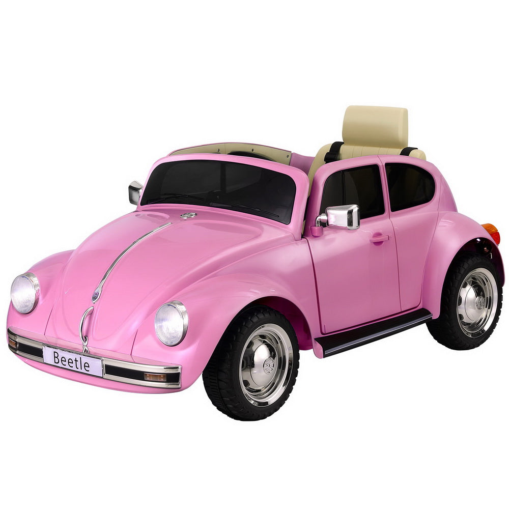 Rigo Kids Ride On Car Licensed Volkswagen Beetle 6V - Pink