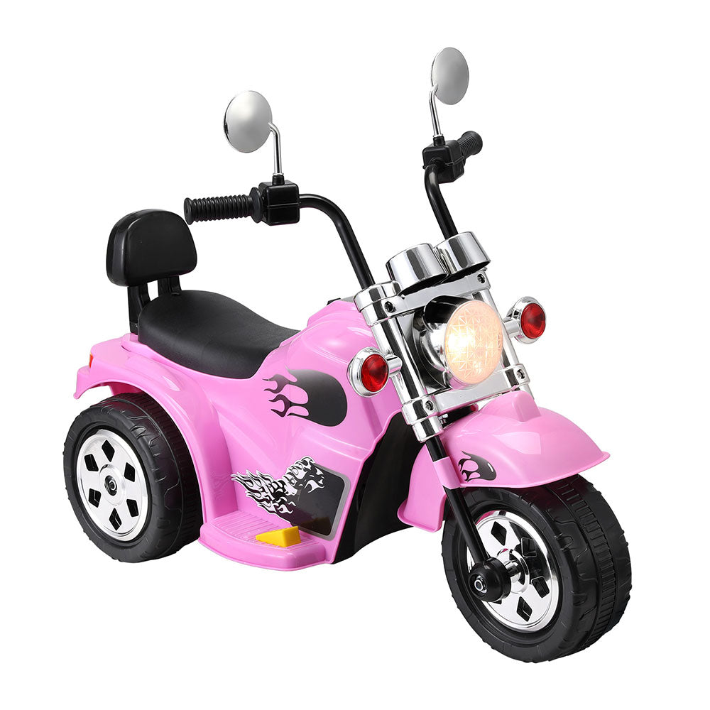 Rigo Kids Ride On Car Motorcycle 6V - Pink