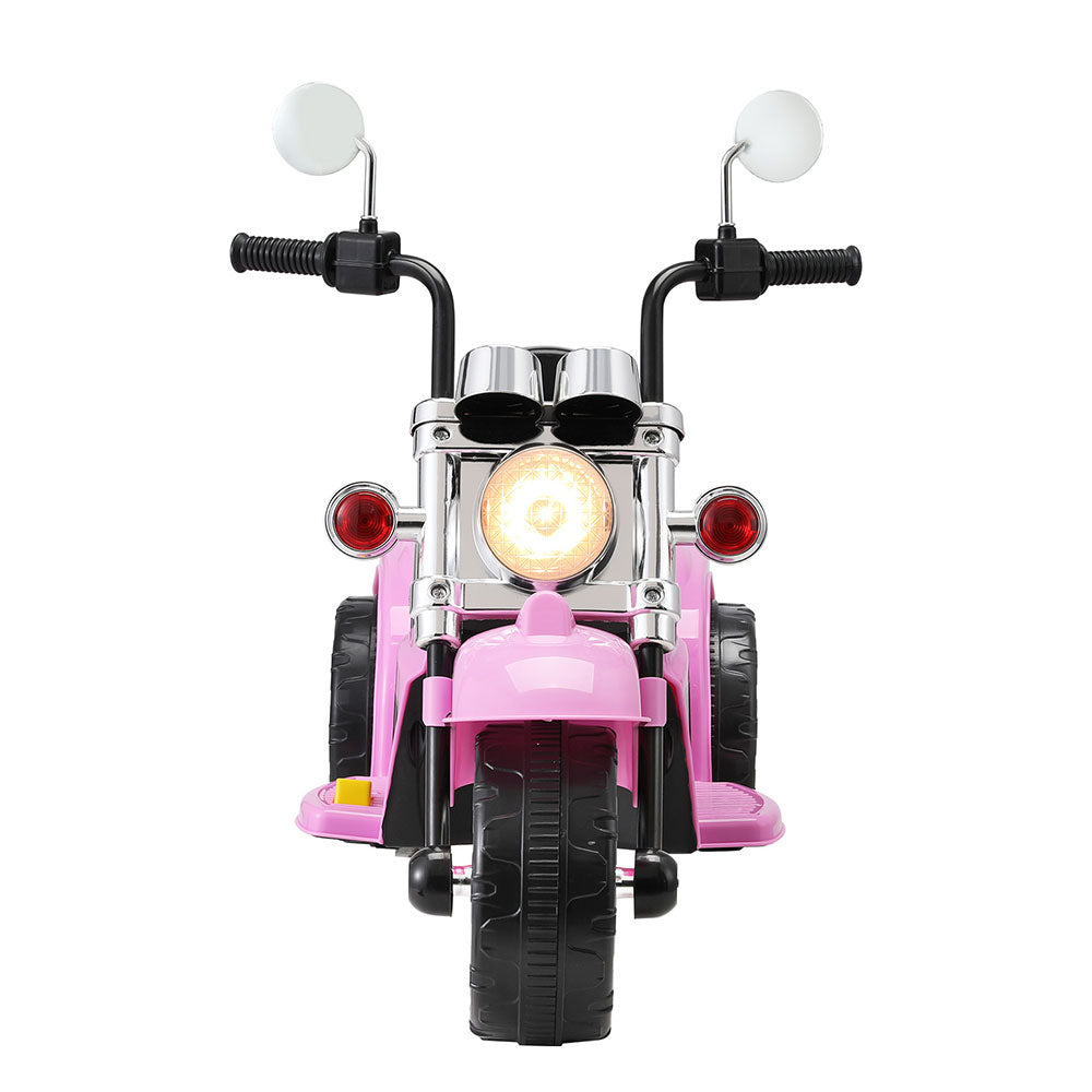 Rigo Kids Ride On Car Motorcycle 6V - Pink