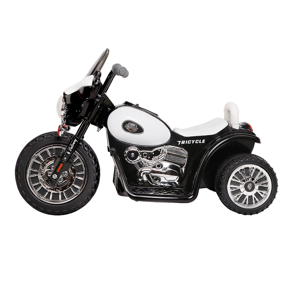 Rigo Electric Ride On Motorcycle Harley Style Black