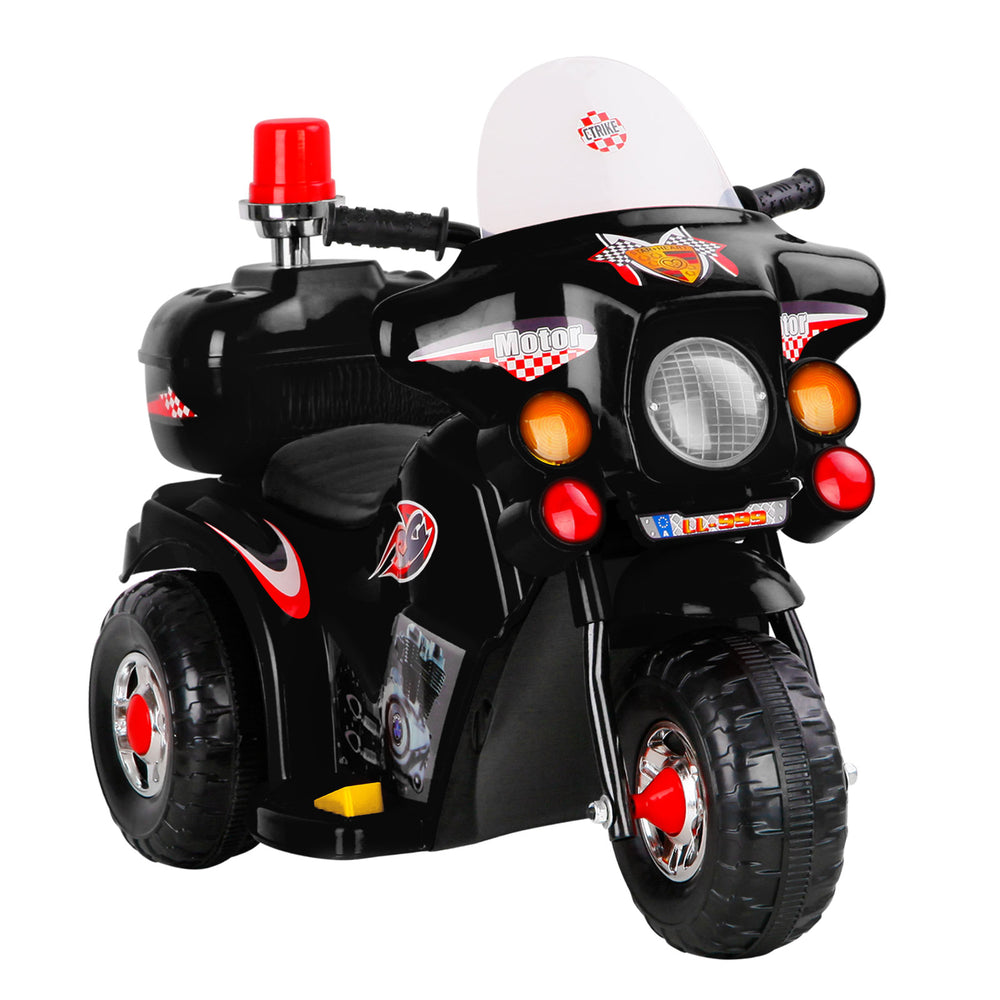 Rigo Electric Ride On Motorcycle 6V Black