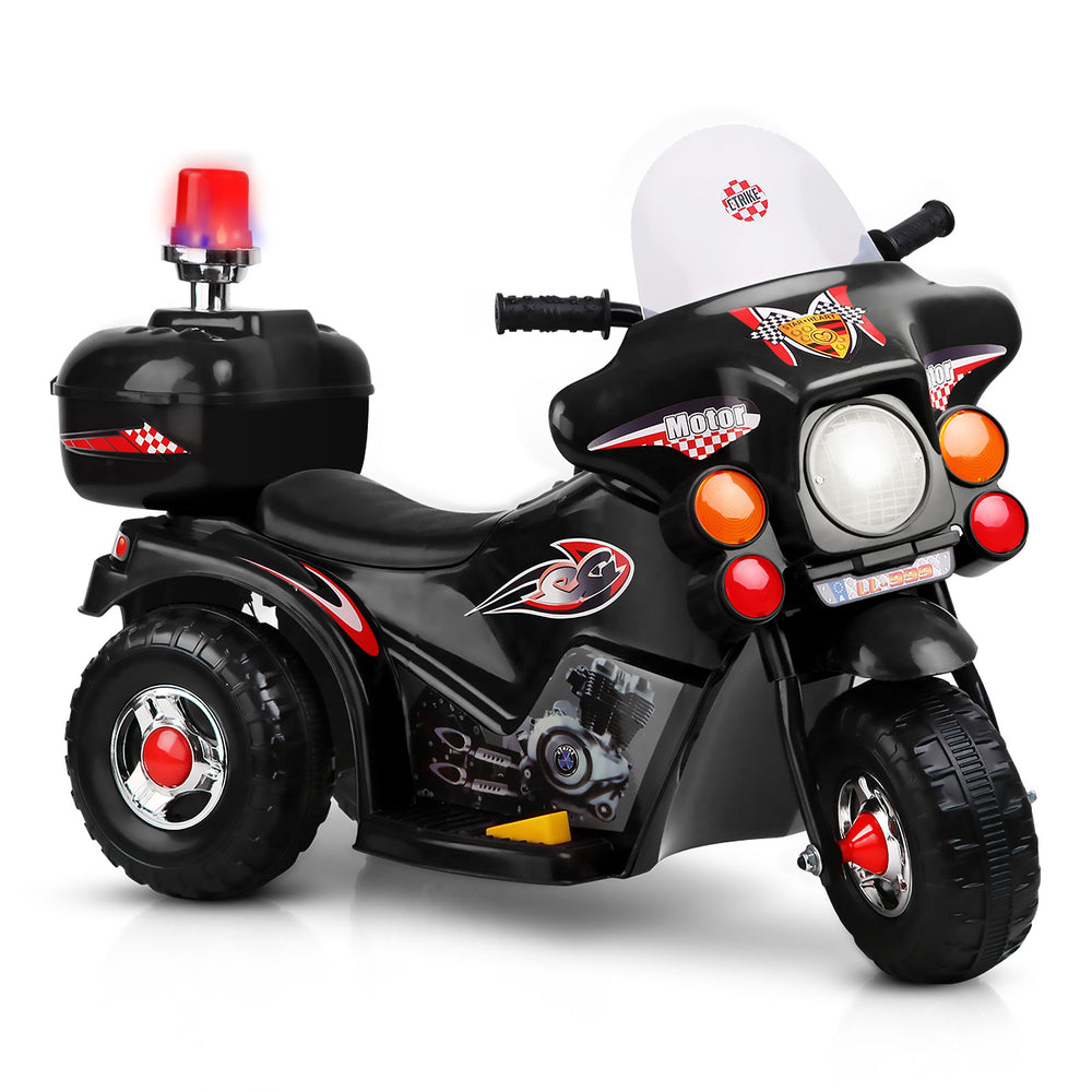 Rigo Electric Ride On Motorcycle 6V Black