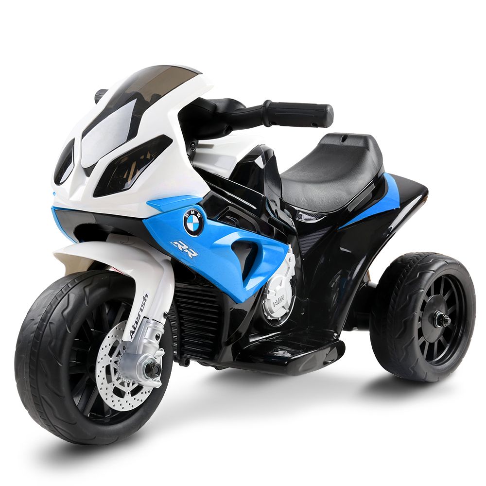 Rigo Electric Ride On Motorbike BMW Toy Blue