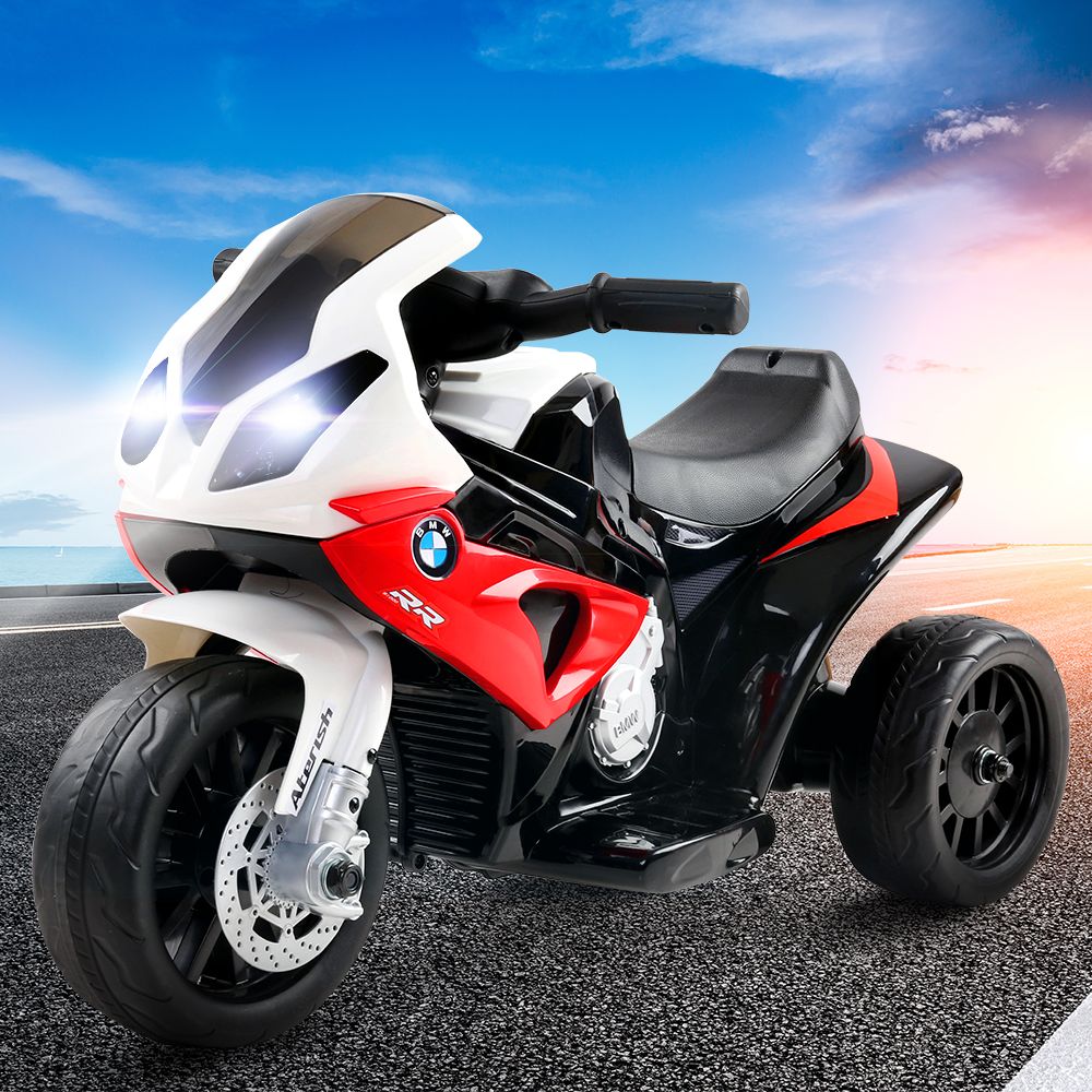 Rigo Electric Ride On Motorbike BMW Red