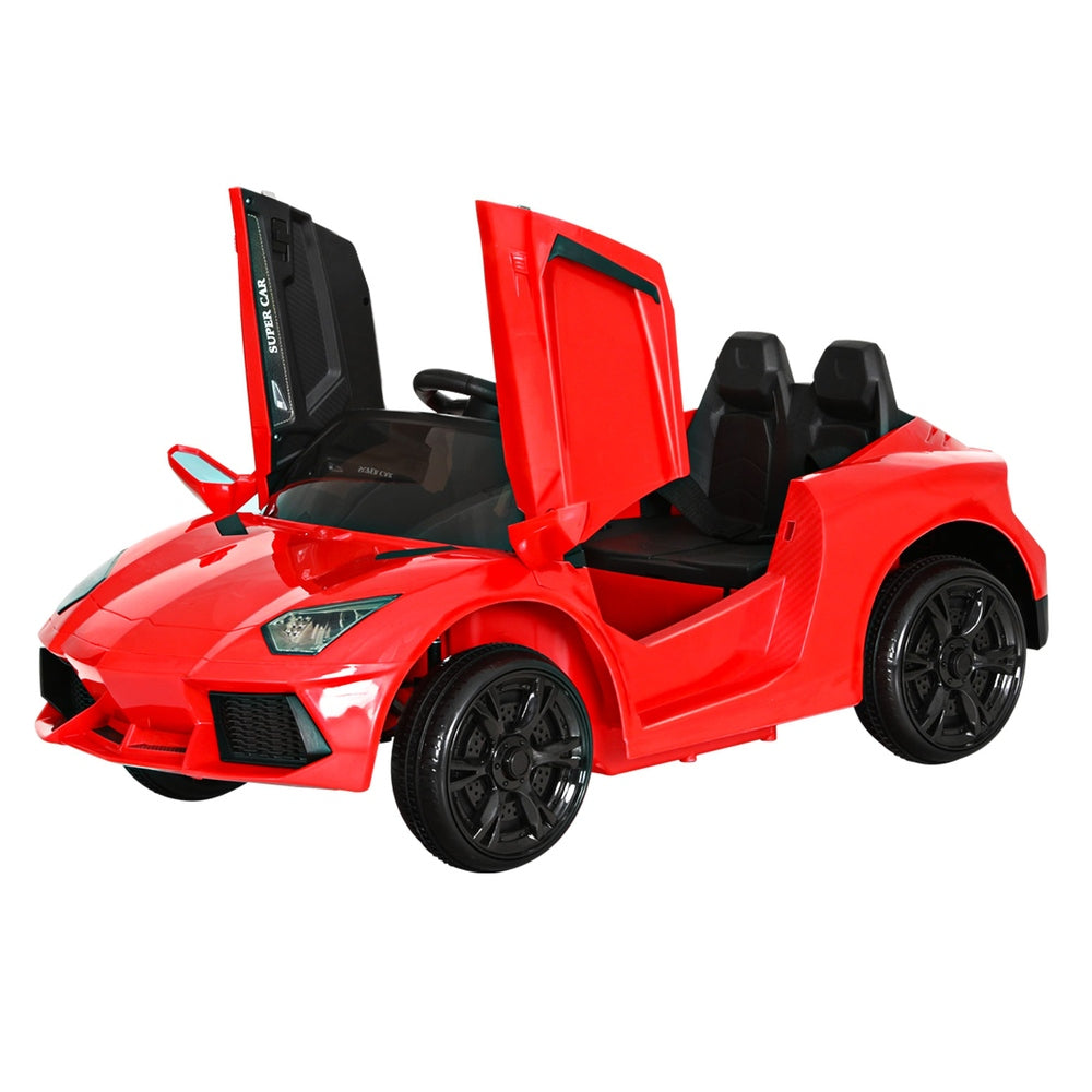 Rigo Kids Ride On Car Remote Control MP3 12V Red