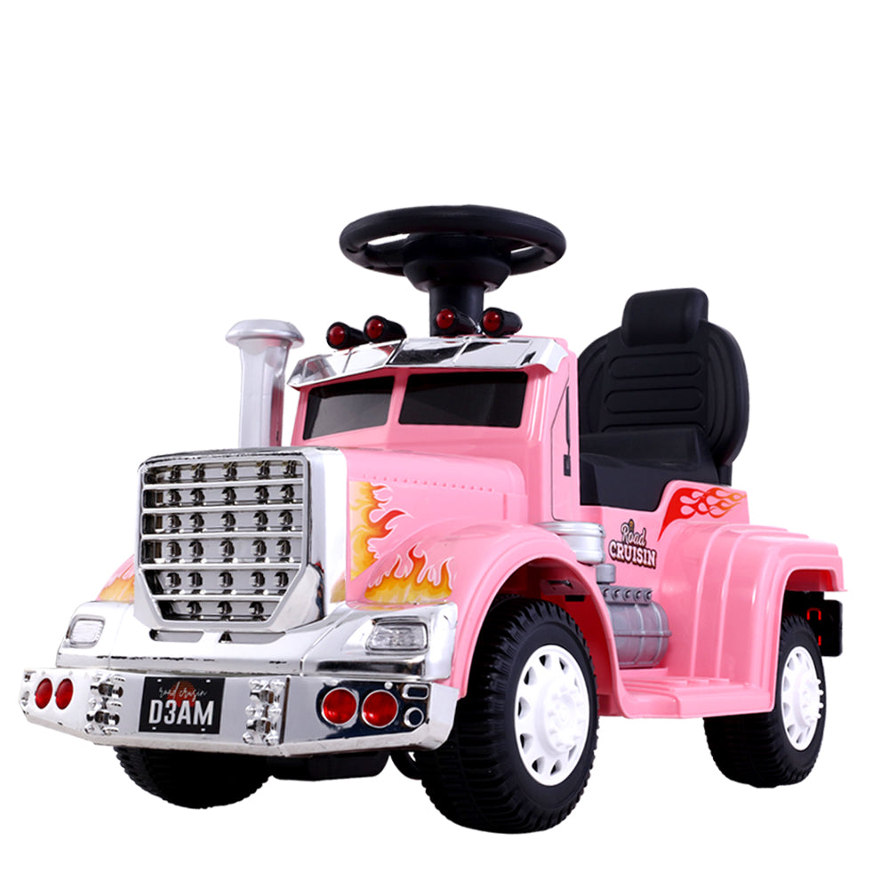 Rigo Ride On Truck Car Kids Toy Pink