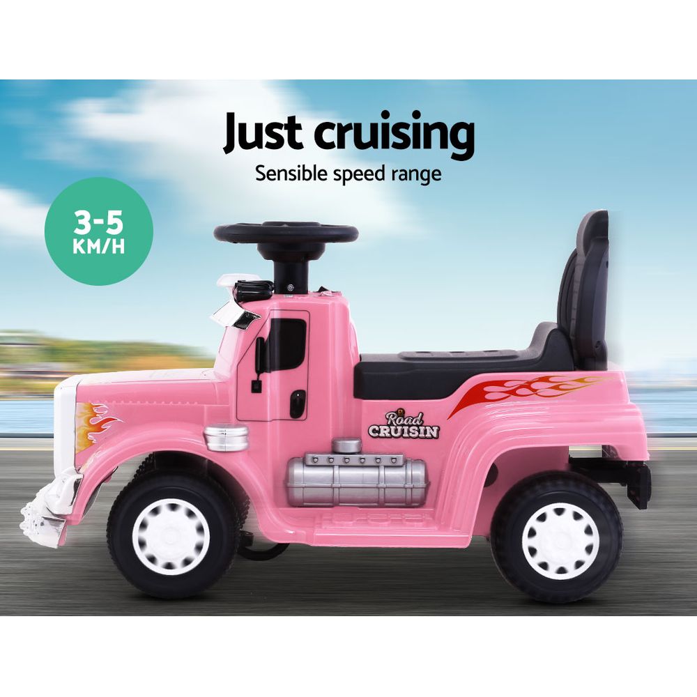 Rigo Ride On Truck Car Kids Toy Pink