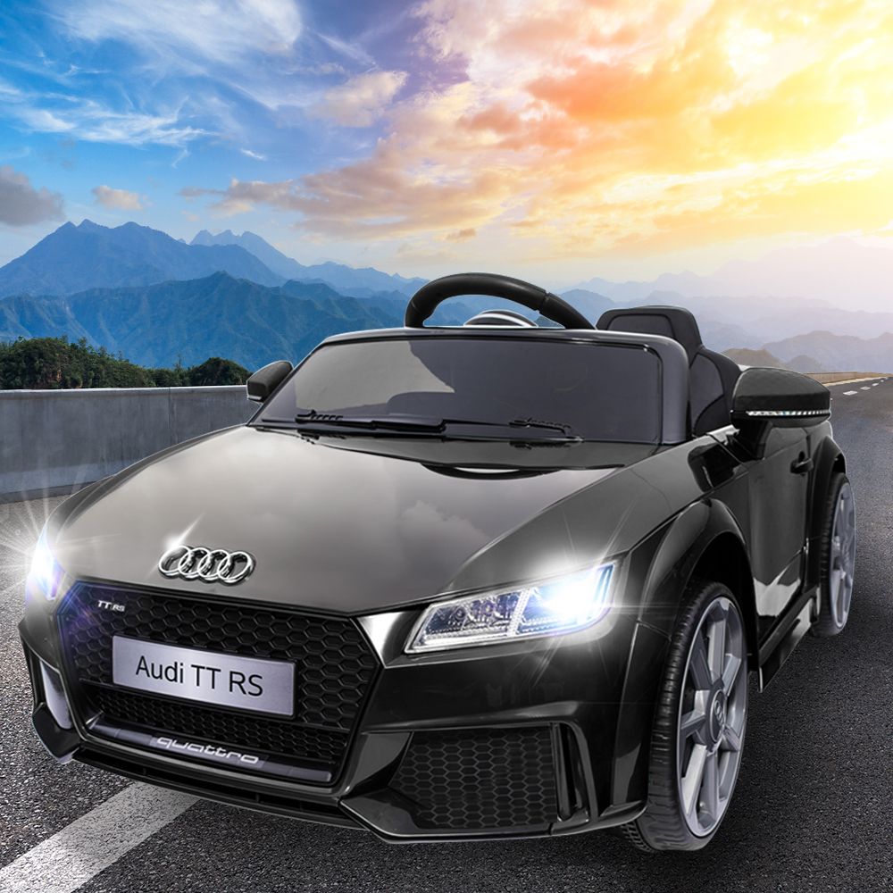 Audi Ride On Car Licensed Kids Toy Black