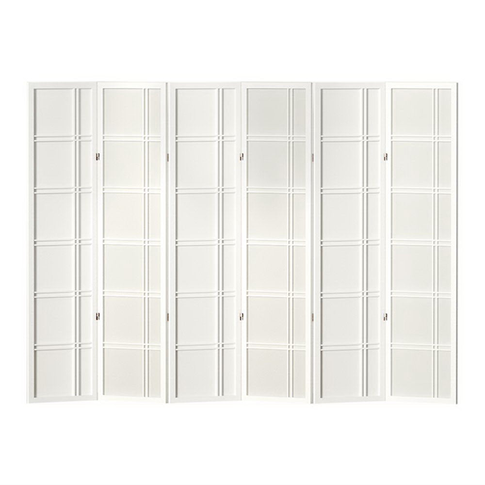 Artiss Nova 6 Panel Room Divider White