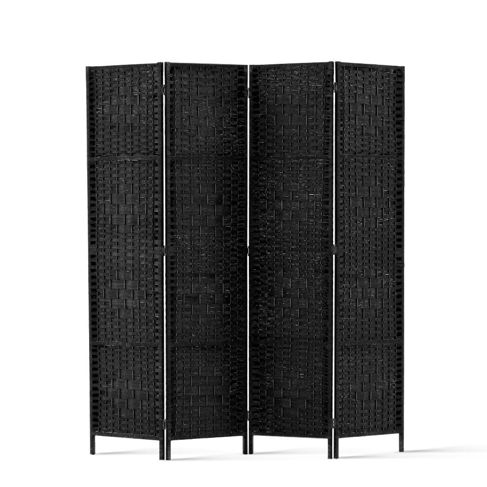 Artiss 4 Panel Room Divider Black