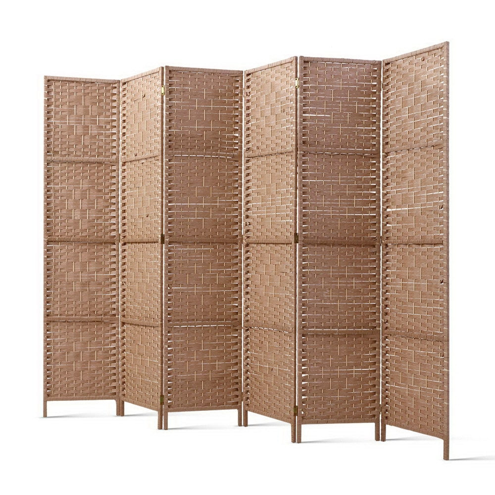 Artiss 6 Panel Room Divider Natural