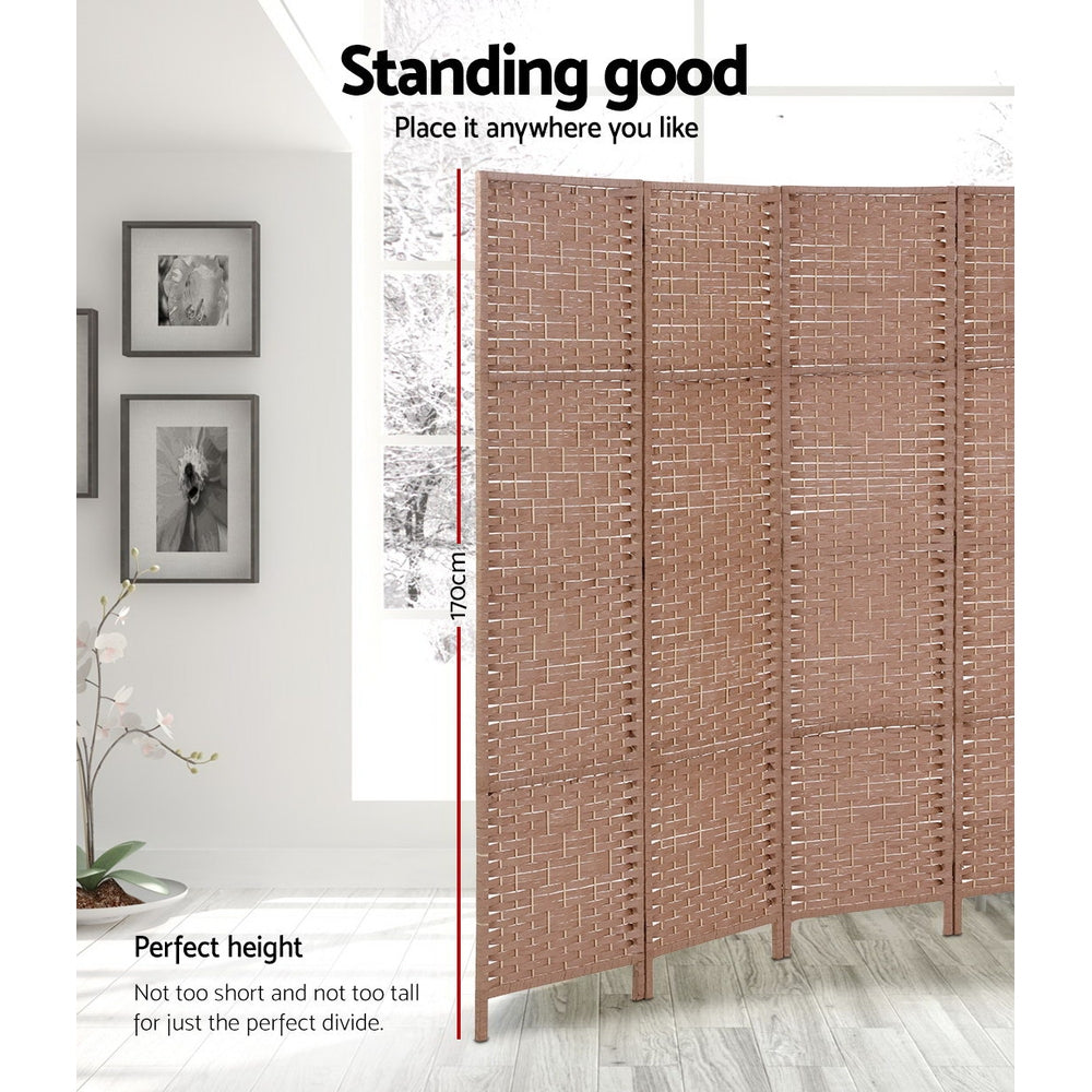 Artiss 6 Panel Room Divider Natural