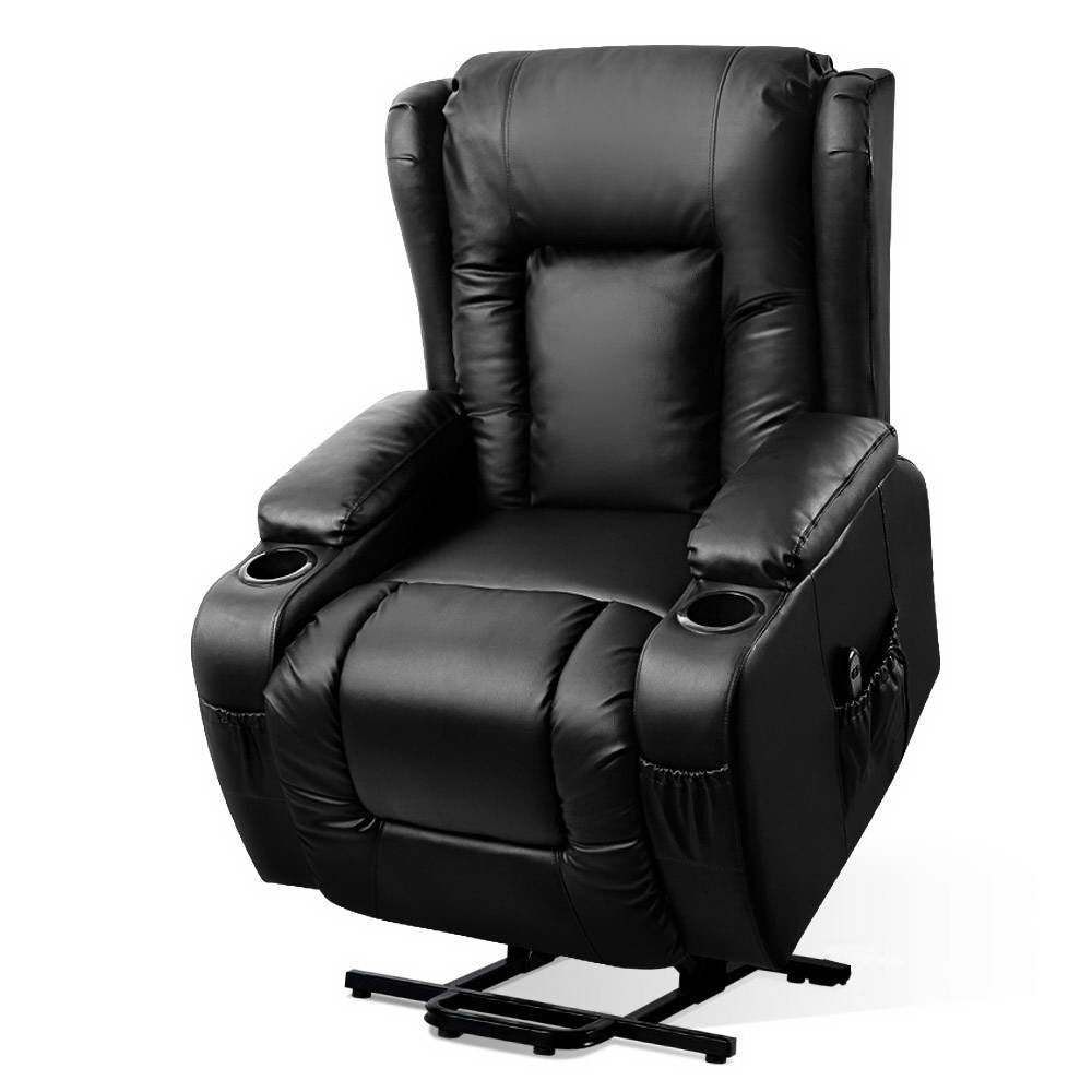 Artiss Electric Lift Recliner Chair Black