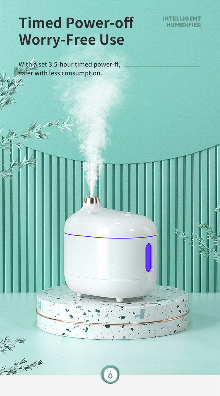 Air Humidifier Diffuser UV-C Disinfect Humidifier Cool Air Mist Humidifier - Aqua