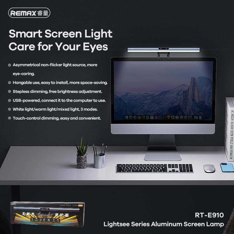 LED Monitor Light Bar Computer Screen Reading Lamp - E-ready