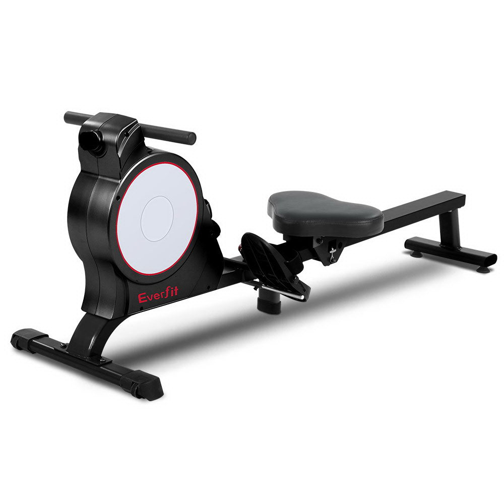 Everfit Magnetic Flywheel Rowing Machine Black