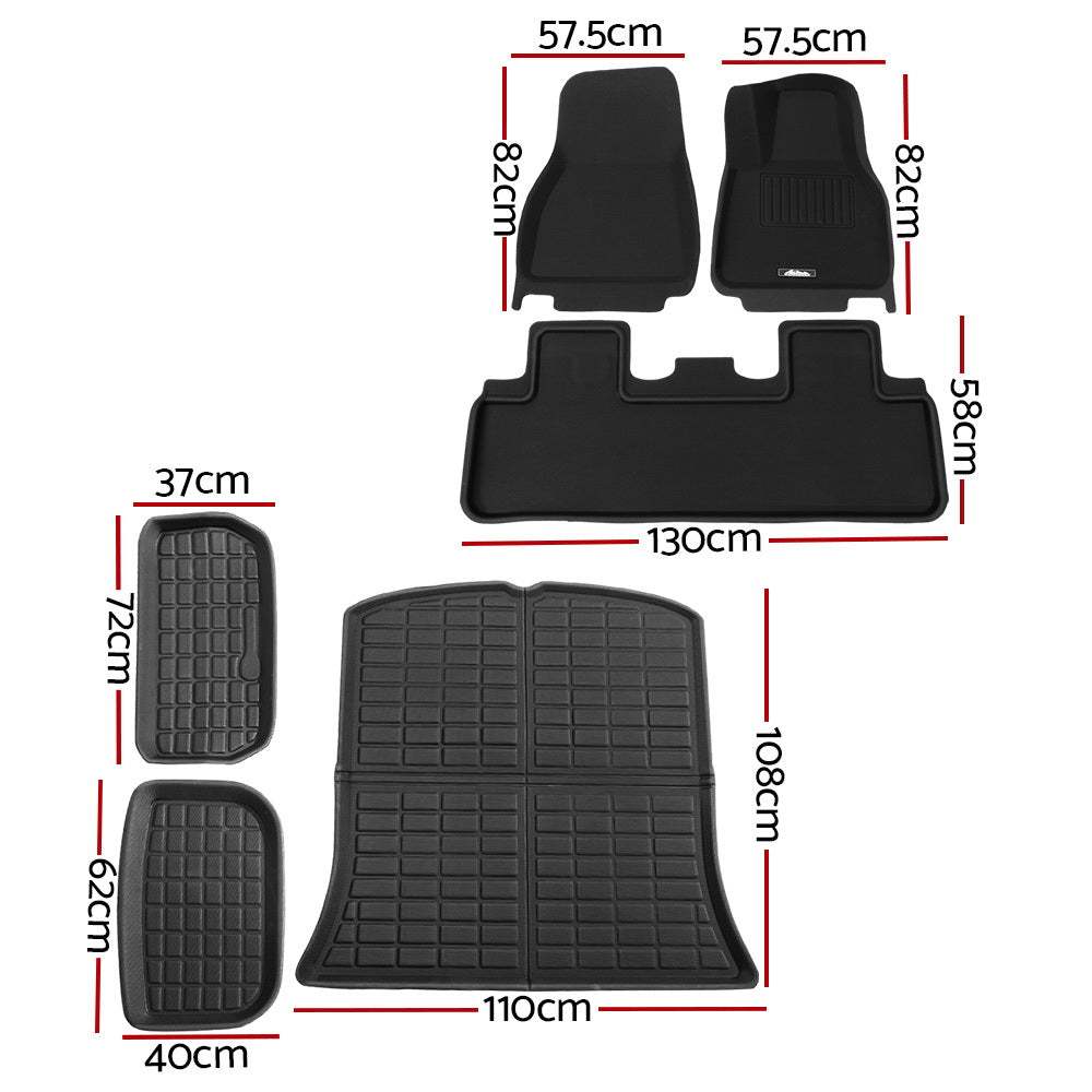 Weisshorn Car Mats for Tesla Model Y