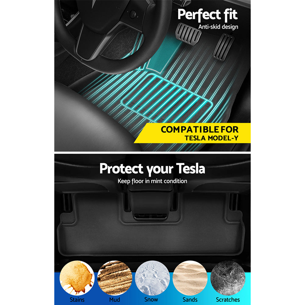 Weisshorn Car Mats for Tesla Model Y