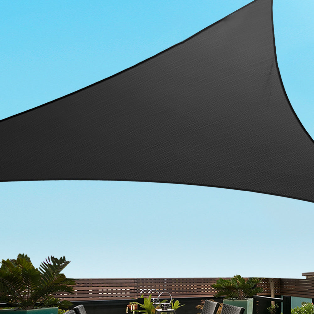 Instahut Sun Shade Sail Cloth Outdoor Canopy - 5x5x5M