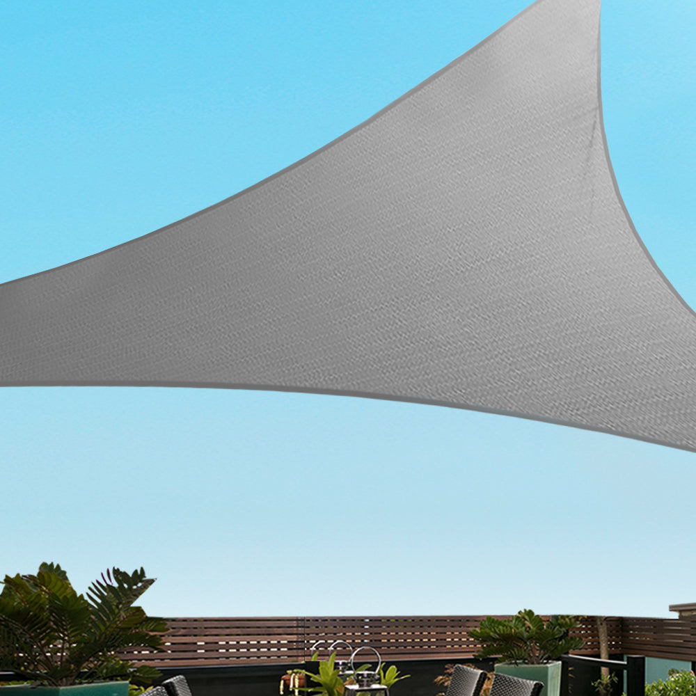 Instahut Sun Shade Sail Cloth Outdoor Canopy - 6x6x6M