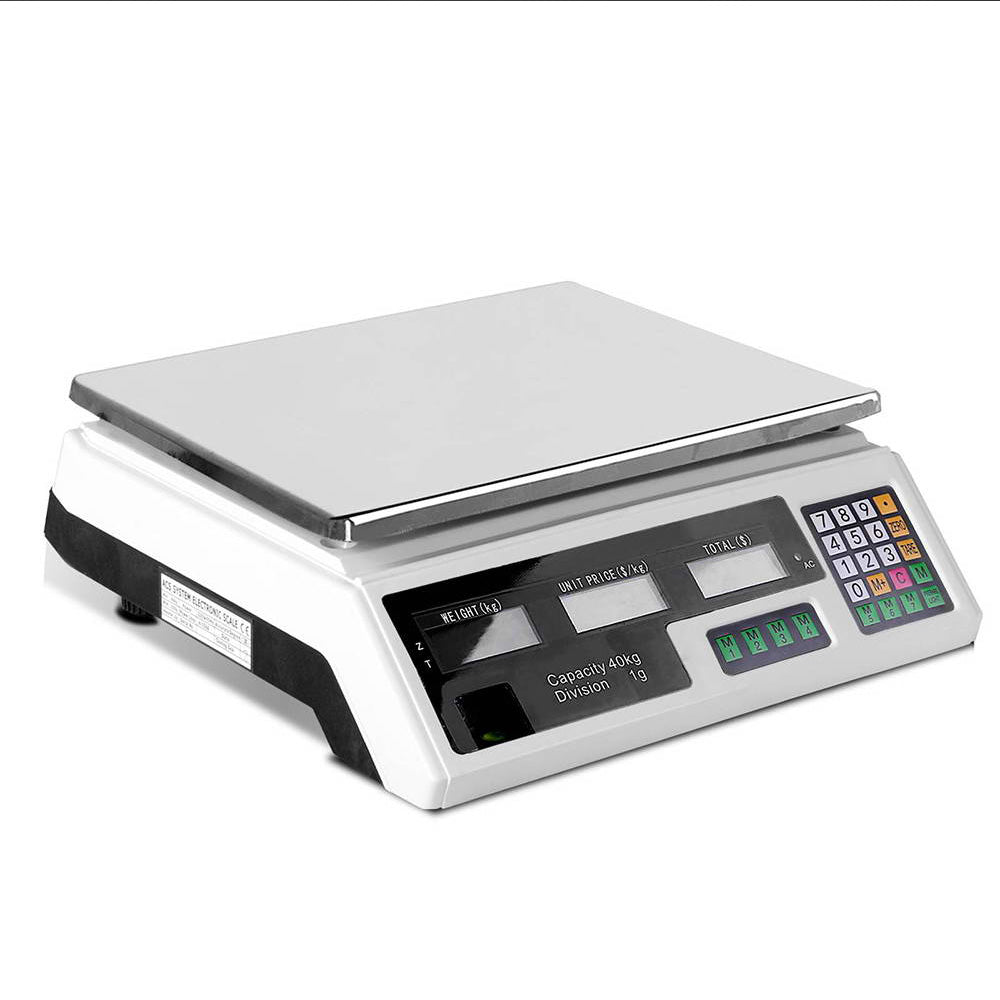 eMAJIN 40KG Digital Kitchen Scale White