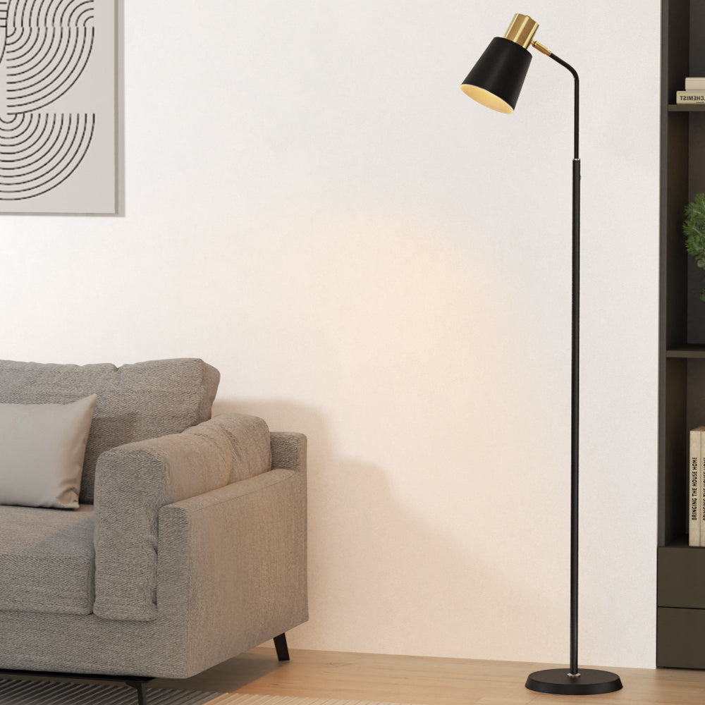 Artiss Floor Lamp Modern Light Stand LED Black