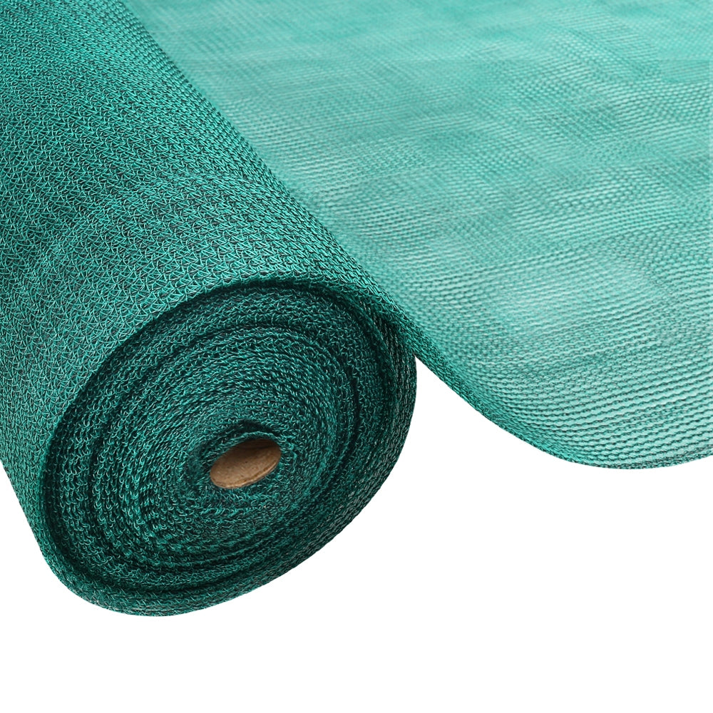 Instahut 50% UV Shadecloth Sail Mesh Roll 3.66x10M - Green