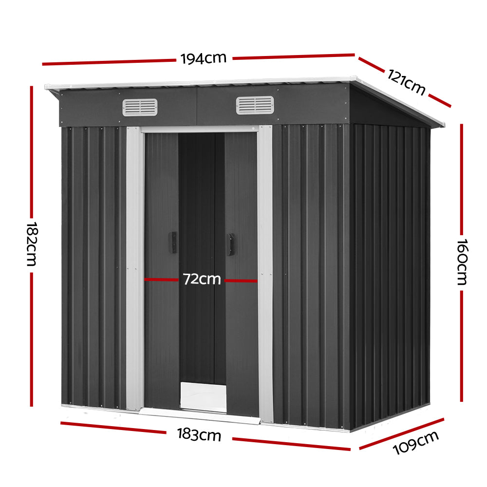 Giantz Garden Shed Storage 1.94x1.21M Workshop